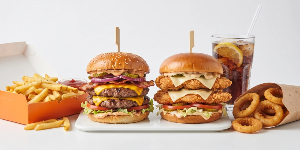 KobiQR Burger Cover